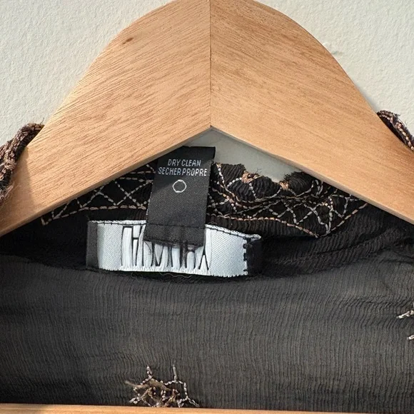 Laundry by Shelli Segal Vintage Sheer Top ASO Lorelai Gilmore - Picture 4 of 10